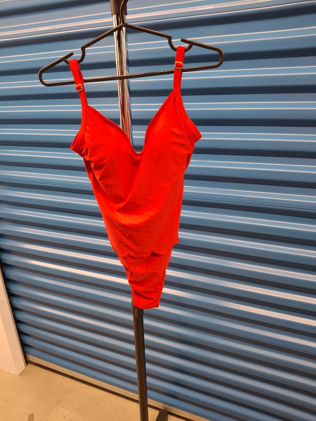 Christina Red Swimsuit Size 8L