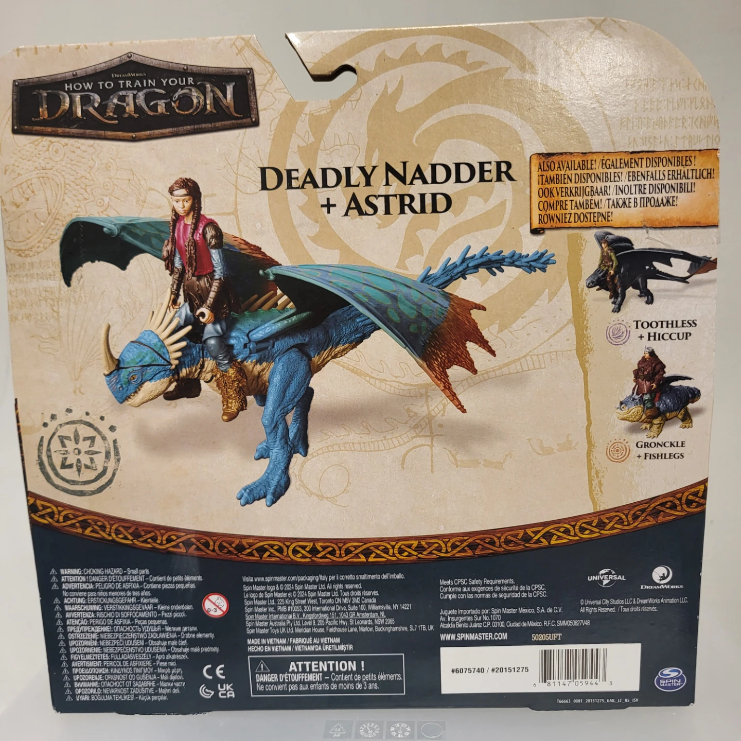 How to Train Your Dragon Deadly Nadder & Astrid Figure Set - photo 2