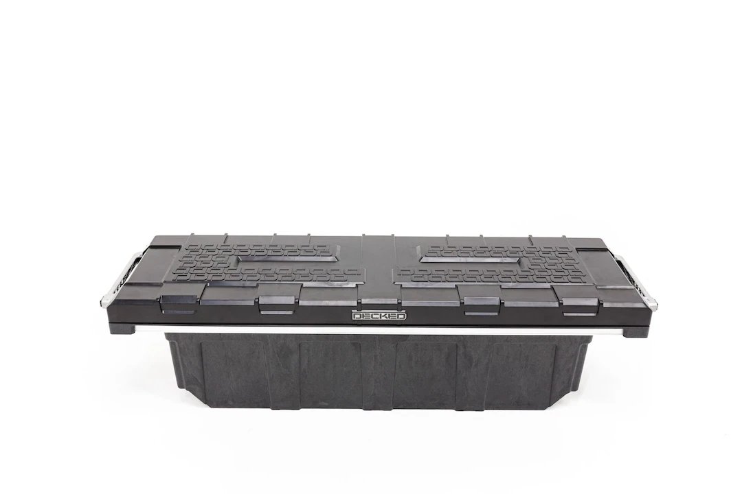 Decked Truck Toolbox w Ladder FITS ALL FULLSIZE PICKUPS - photo 2