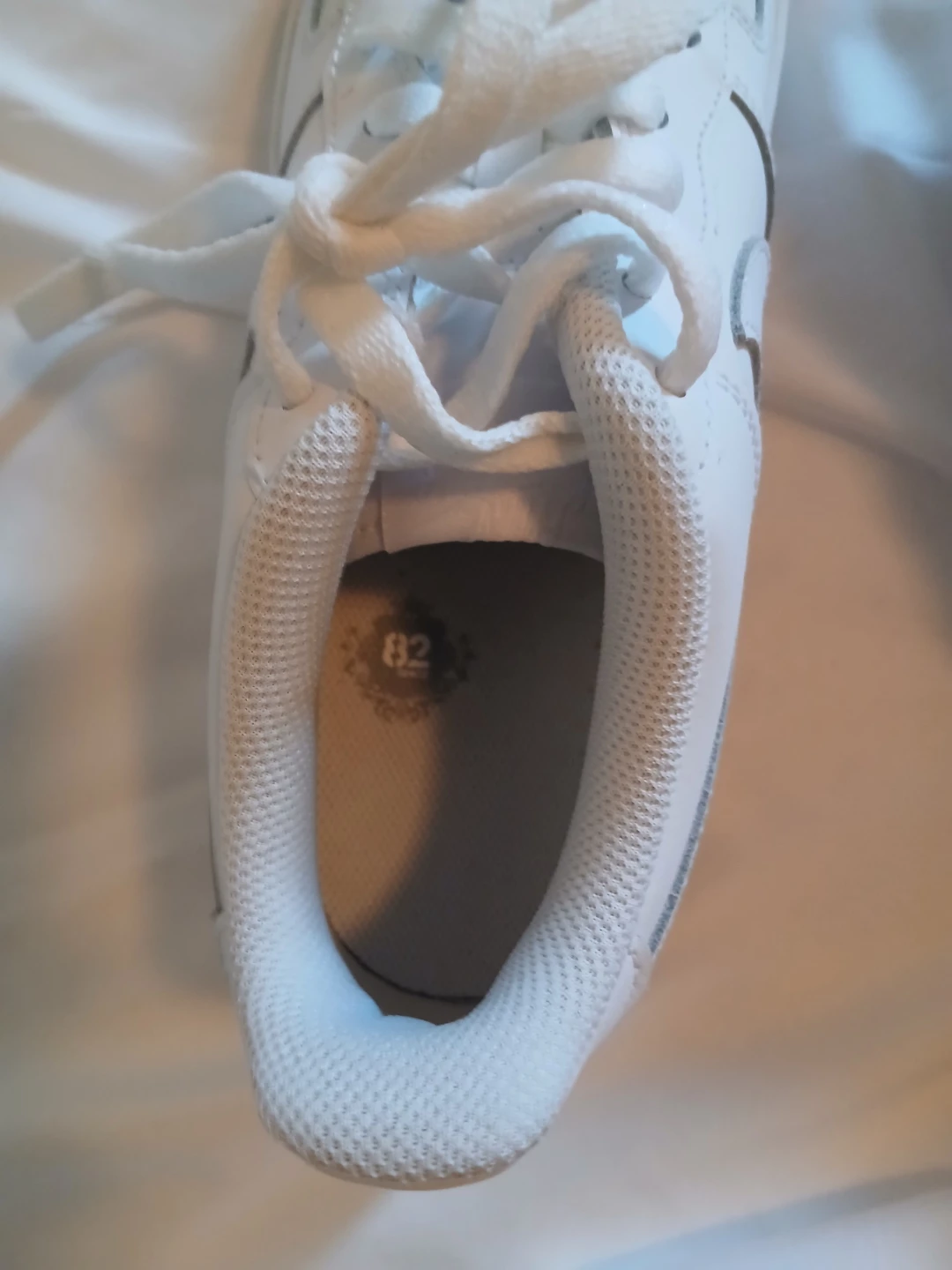 Nike Air Force 1 White Sneakers - photo 4
