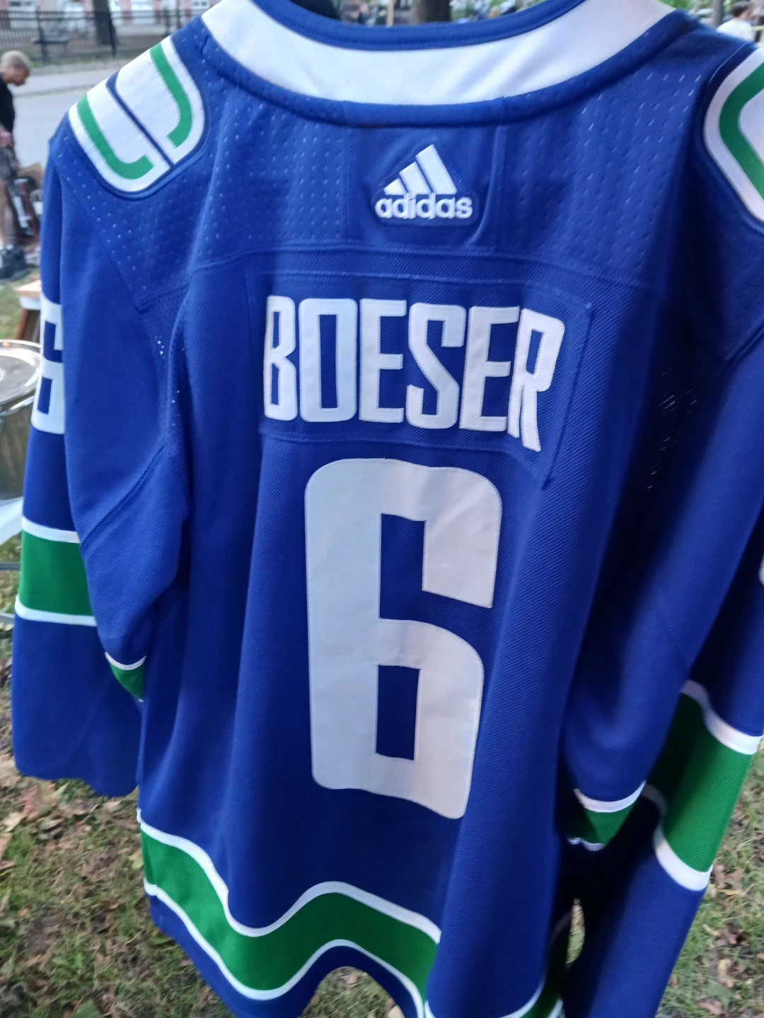 Adidas Vancouver Canucks Boeser Jersey Size 52