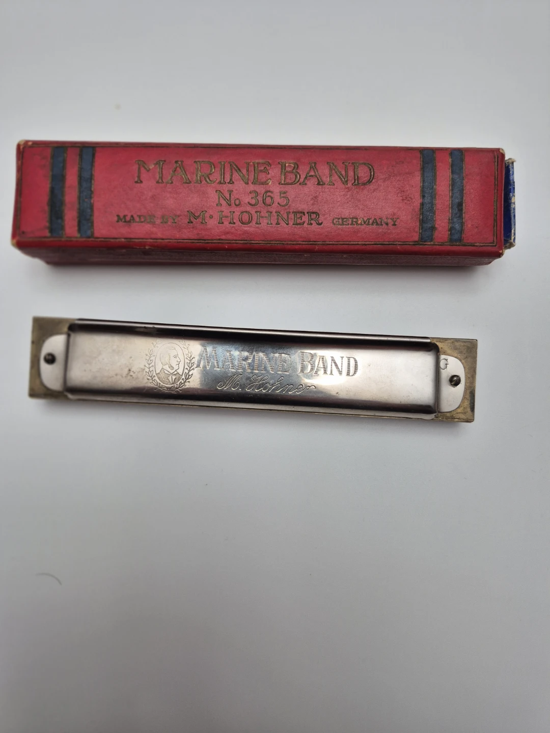 Hohner Marine Band No. 365 Harmonica in G
