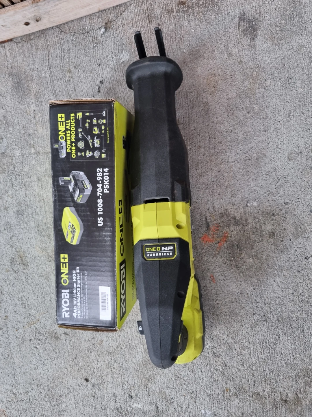 Ryobi ONE+ HP 18V Brushless Reciprocating Saw Kit - photo 4