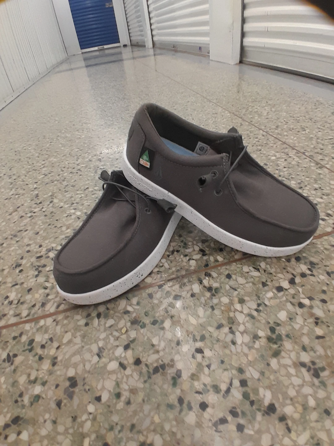 Volcom grey Safety slip-on shoes Men's Size 8 - photo 4