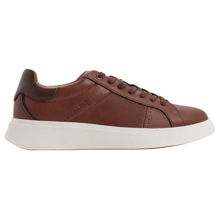 Aldo Brown Leather Sneakers - photo 3