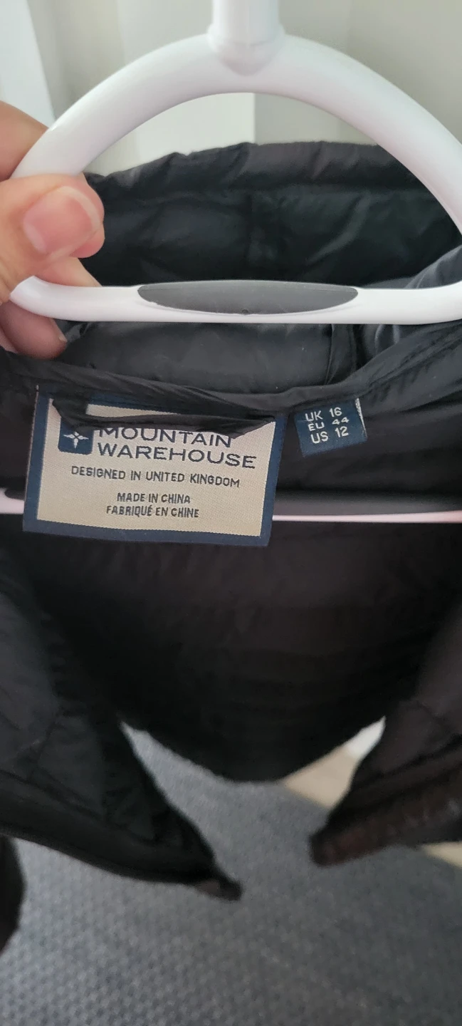 Mountain Warehouse Padded Hooded Jacket - Size 12 - photo 3