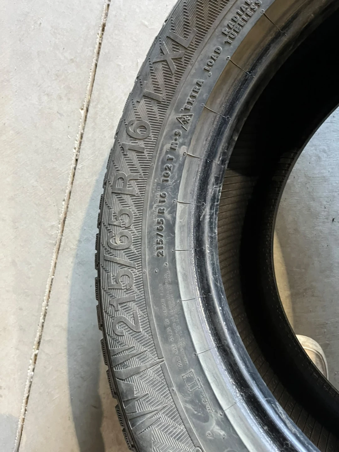 215/65R16 Gislaved Nord Frost Winter Tires - photo 4