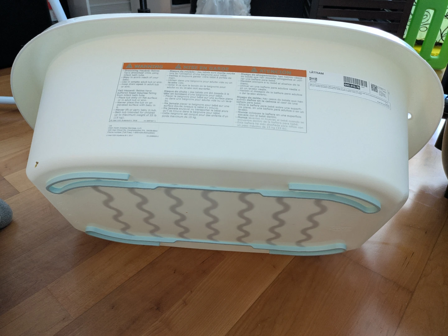 Ikea Lattsam baby bath tub
