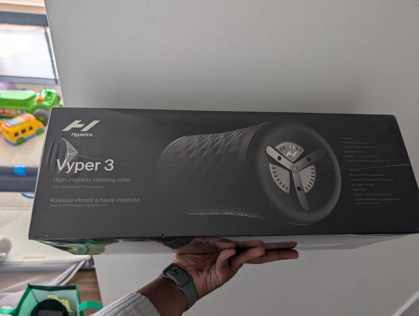 Never used-Hyperice Vyper 3 Vibrating Roller - photo 2