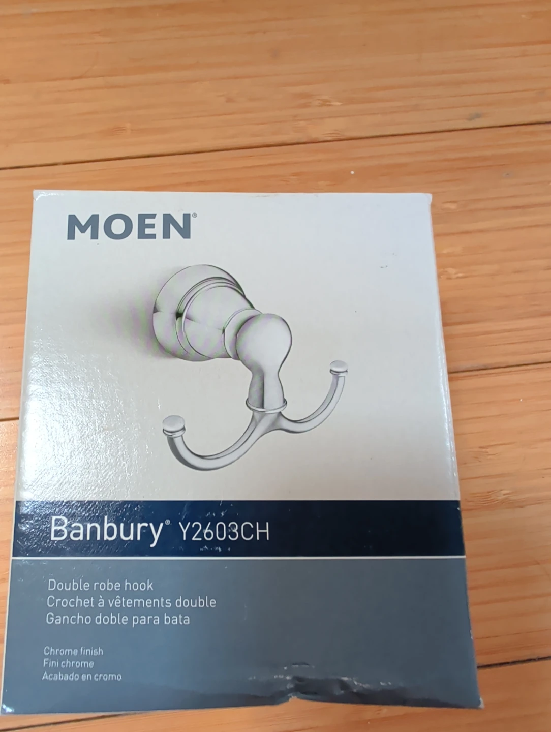 Moen Banbury Y2603CH Double Robe Hook
