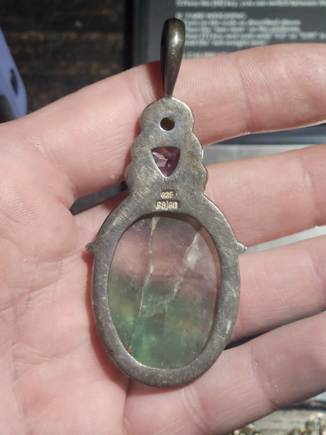 Sajen 925 Silver Multi-Stone Pendant - photo 2