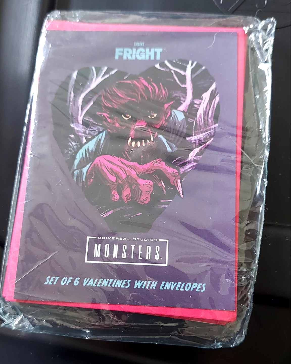 Universal Studios Monsters Valentine Cards