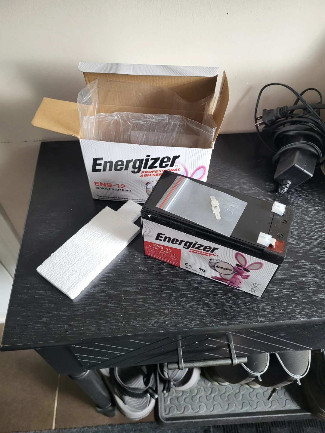 Energizer EN9-12 12V 9AH AGM Series Sealed Lead Acid Battery