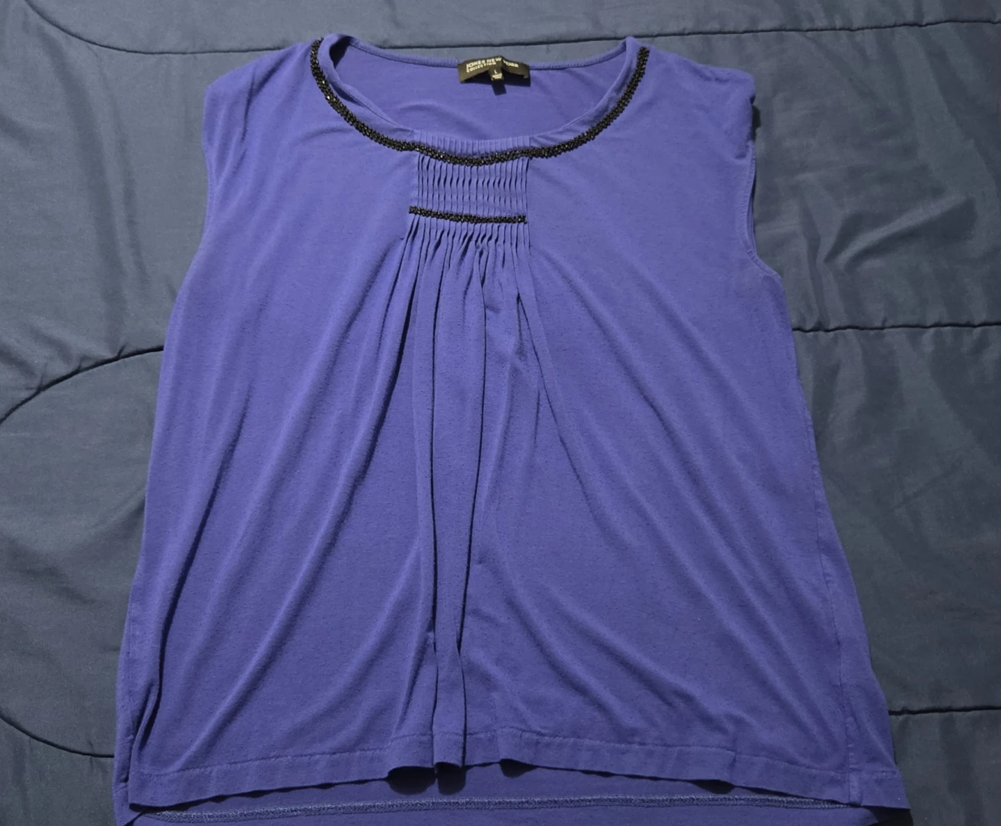 Jones New York Collection Sleeveless Blouse - Size L