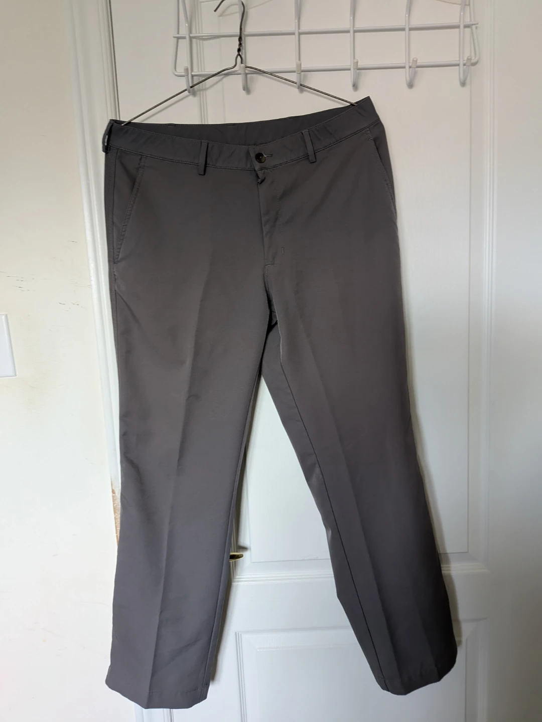 🏈Haggar Men's Grey Dress Pants 34x30