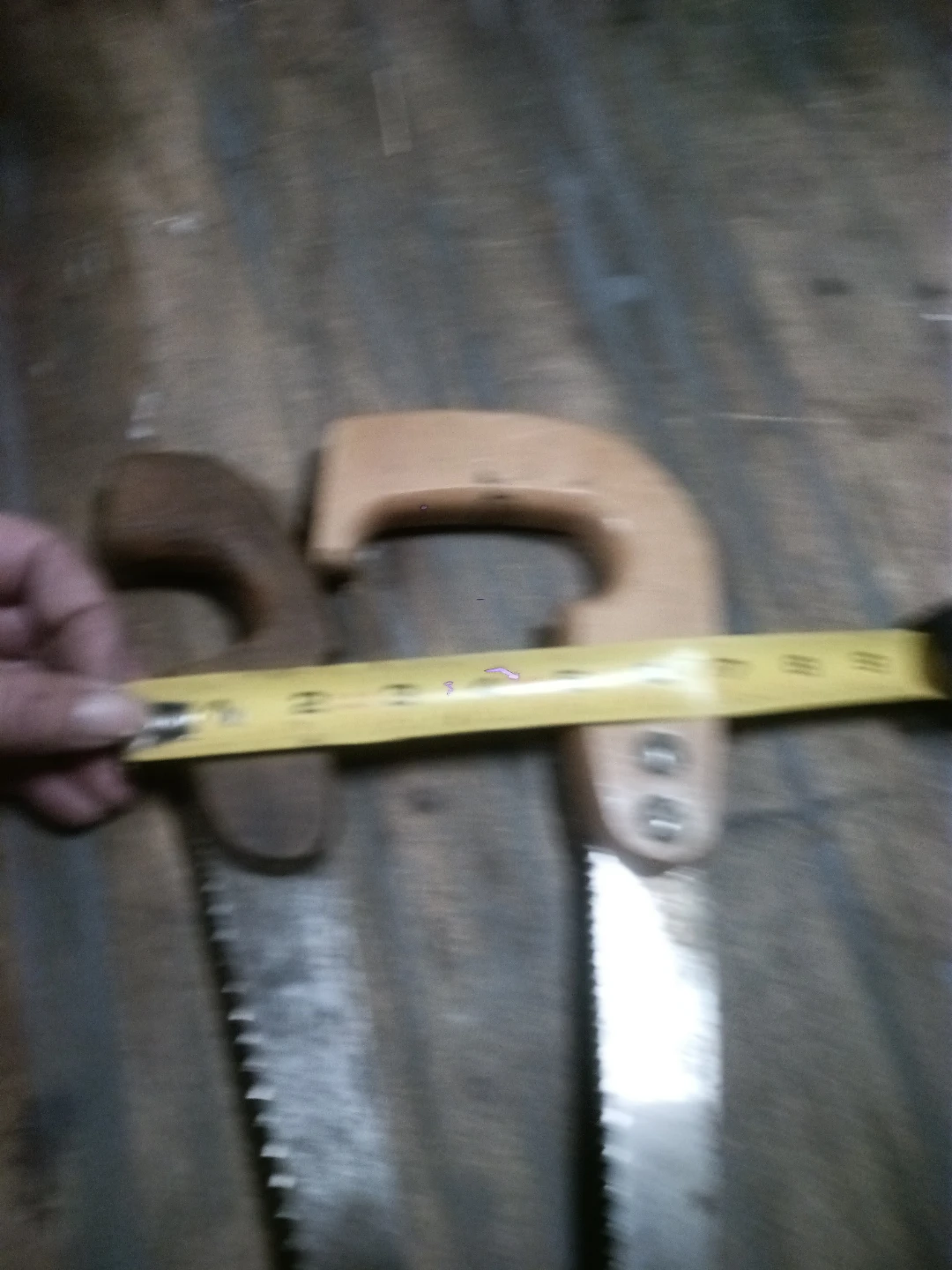 🏈Two Vintage Keyhole Saws (2) - photo 3