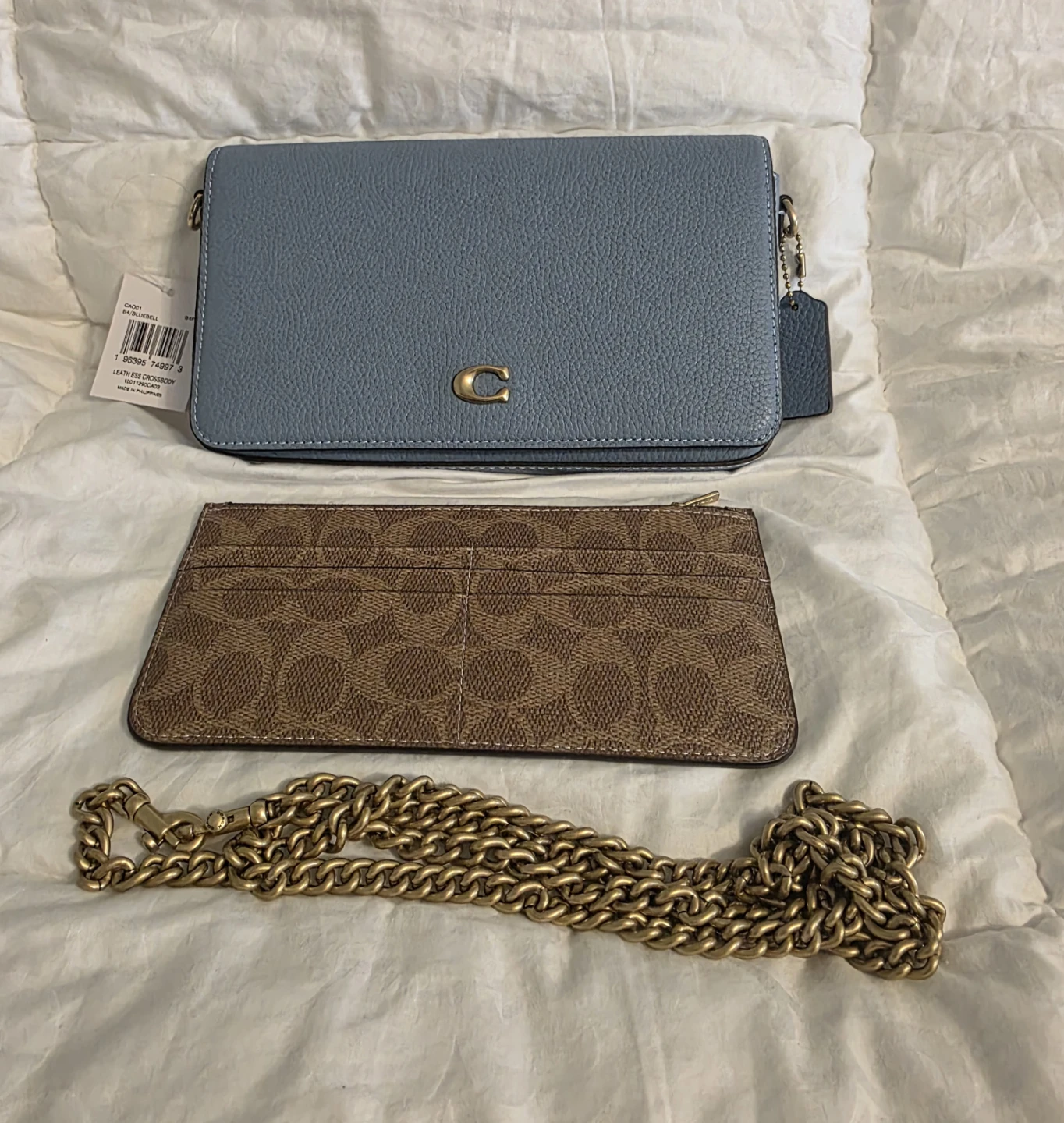Coach Mila Crossbody in Bluebell