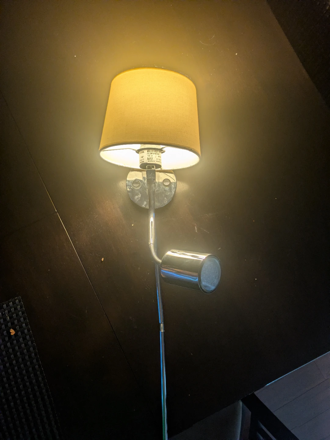 Plug in Wall and Reading Light - photo 2