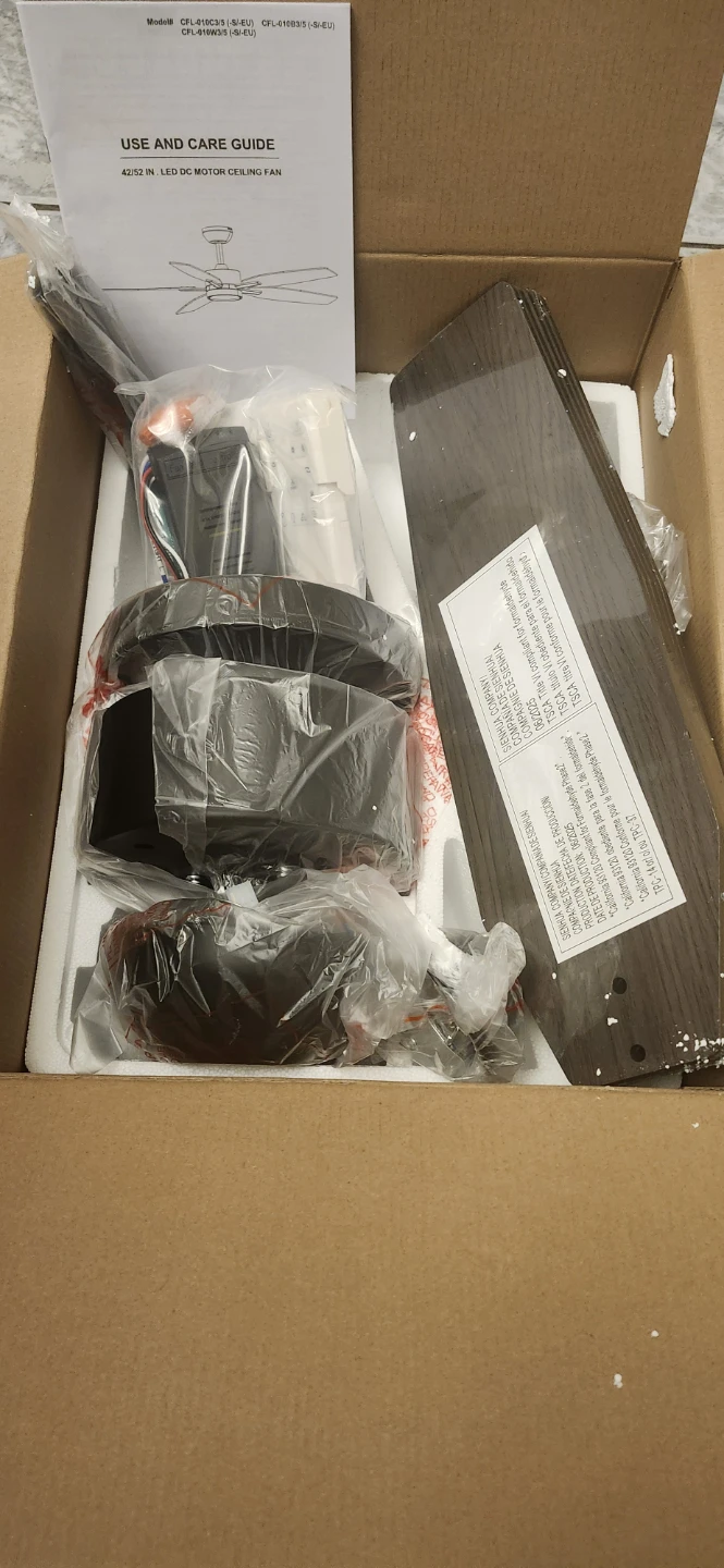 Fans 42 inch LED DC Motor Ceiling Fan - photo 3
