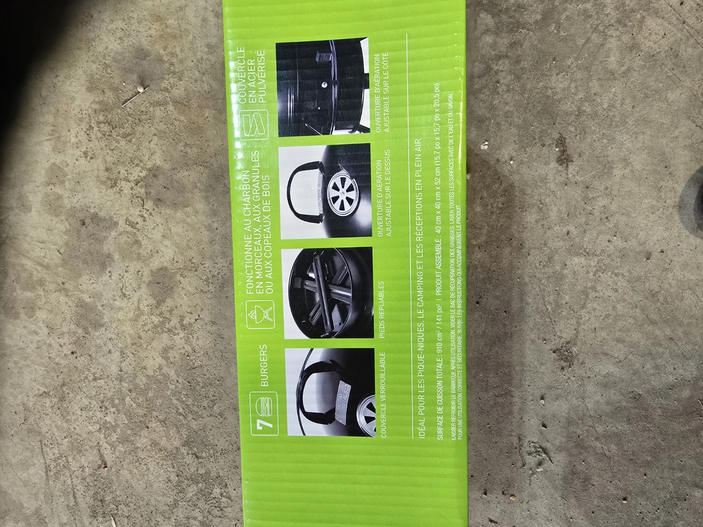 Everyday Essentials Portable Charcoal Kettle Grill - photo 2