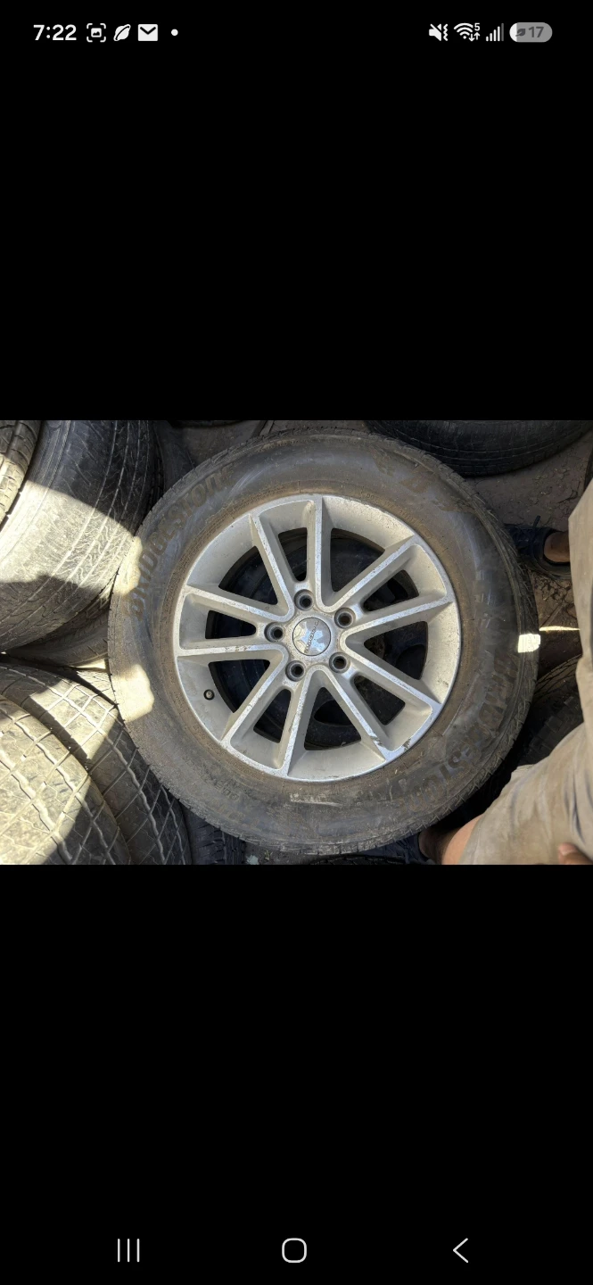 Set of 4 Dodge Alloy Wheels with Continental Tires - photo 2