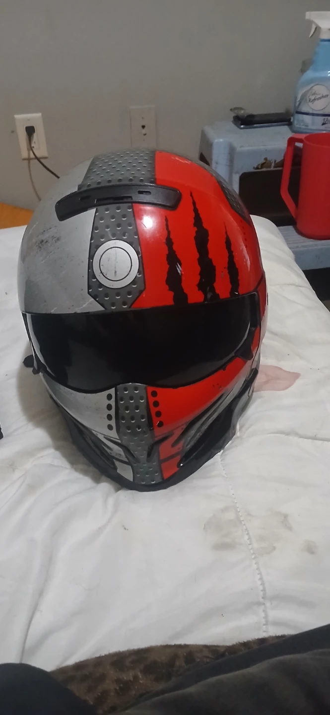 Modular Motorcycle Helmet with Face Mask - photo 3