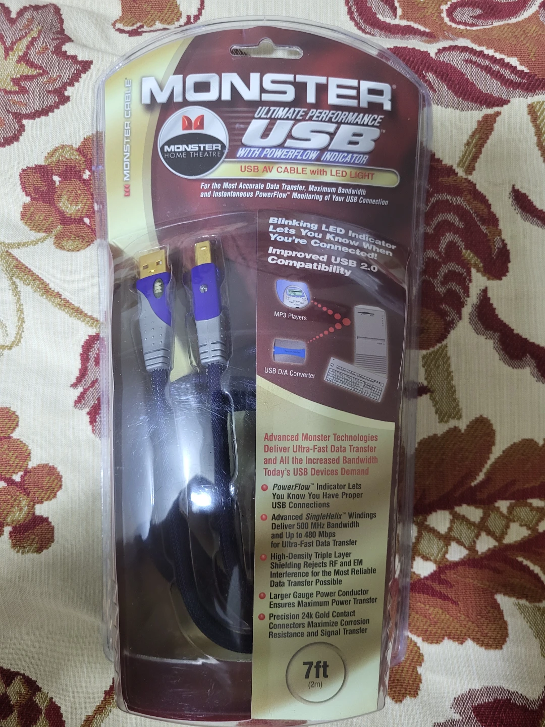 Monster Ultimate Performance USB Cable 7ft