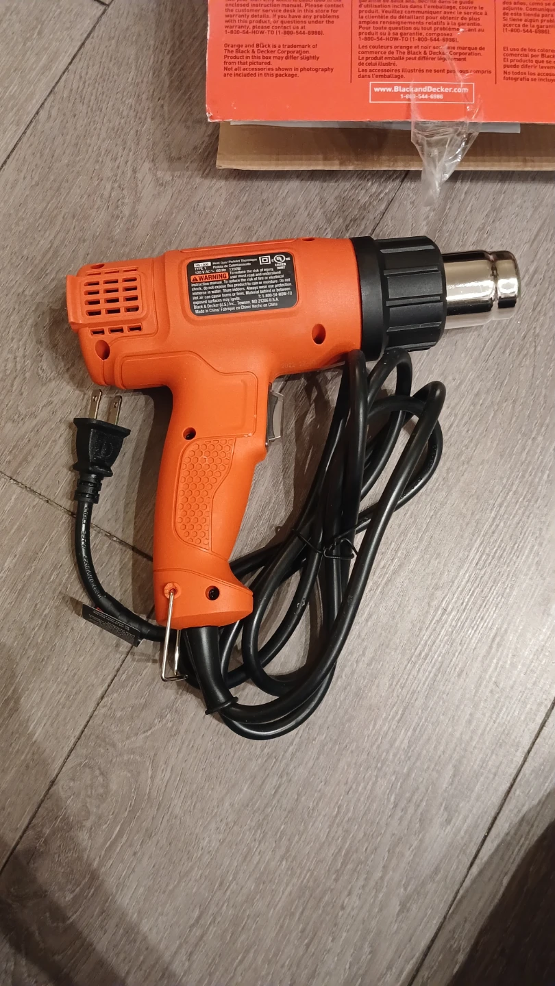 1350W Dual Temperature Heat Gun - photo 2