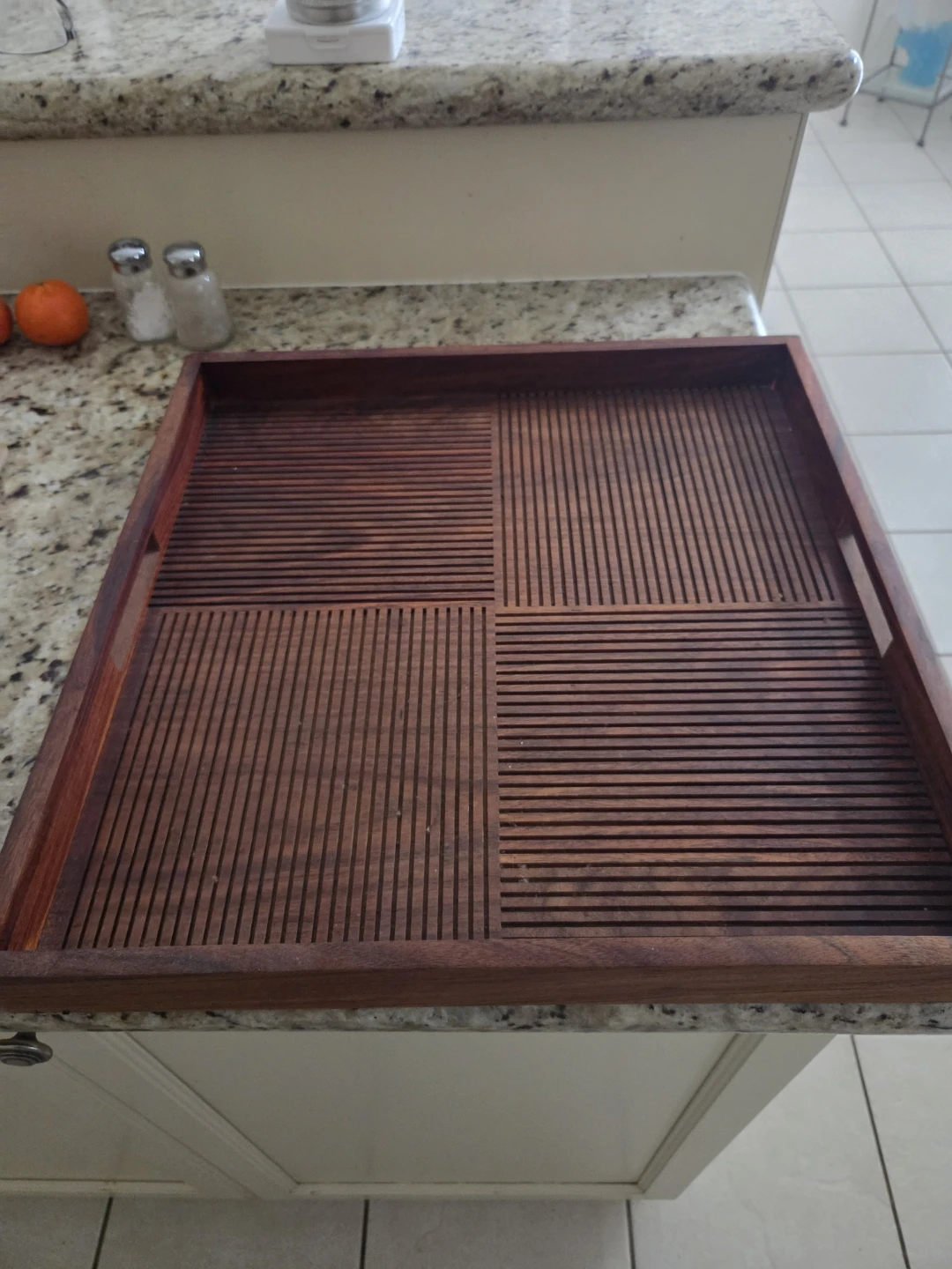 Wooden tray
