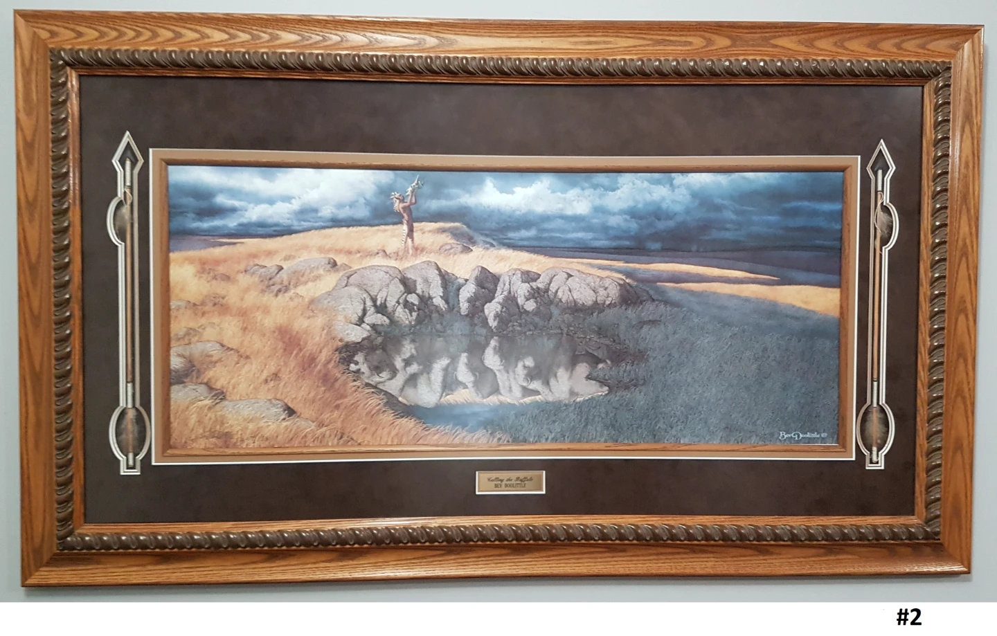 Bev Doolittle Print "Calling the Buffalo"