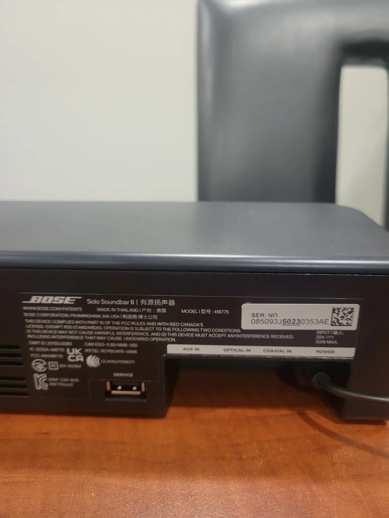 Bose Solo Soundbar II - photo 2