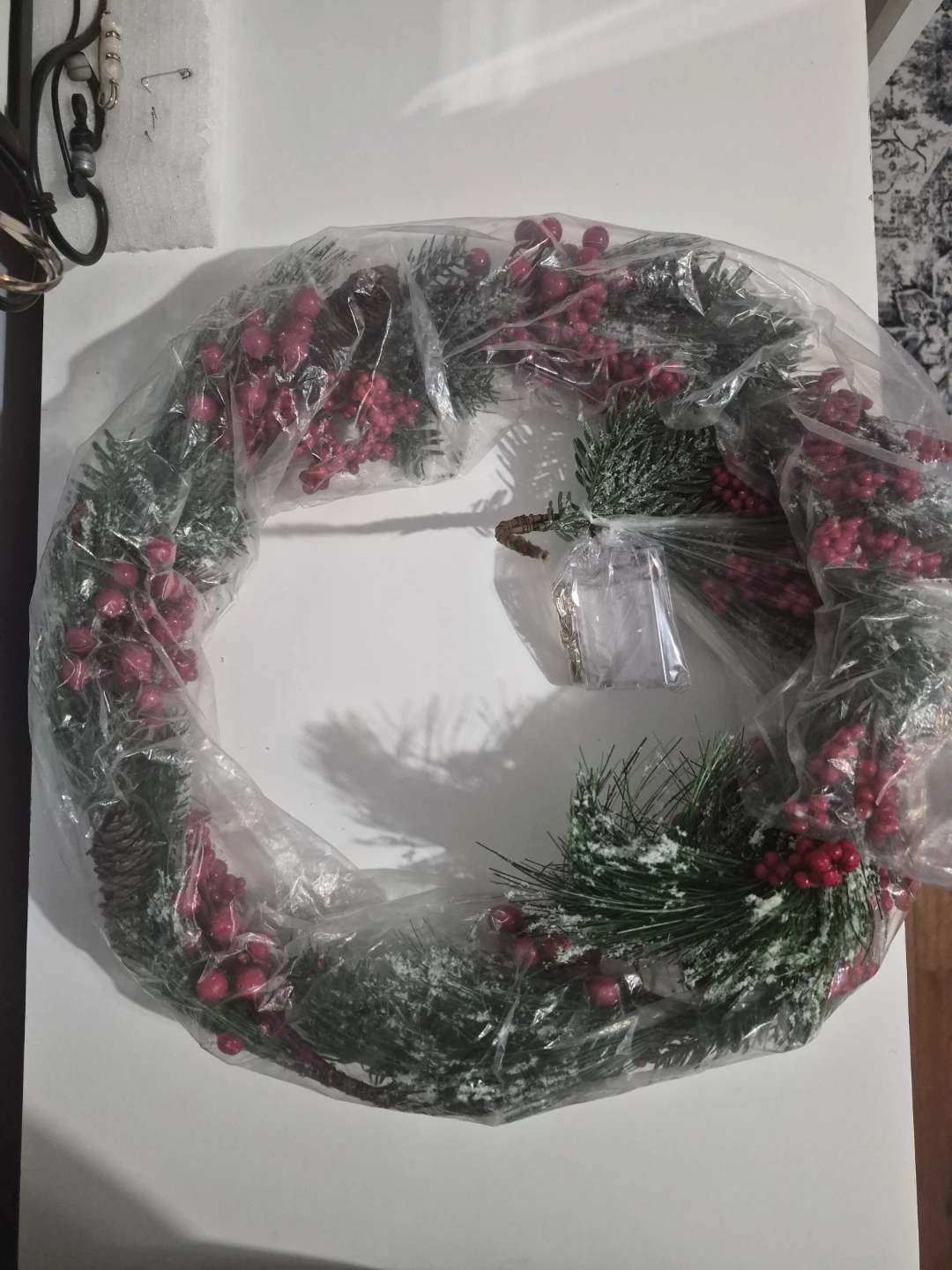 (New) Christmas Wreath with Lights