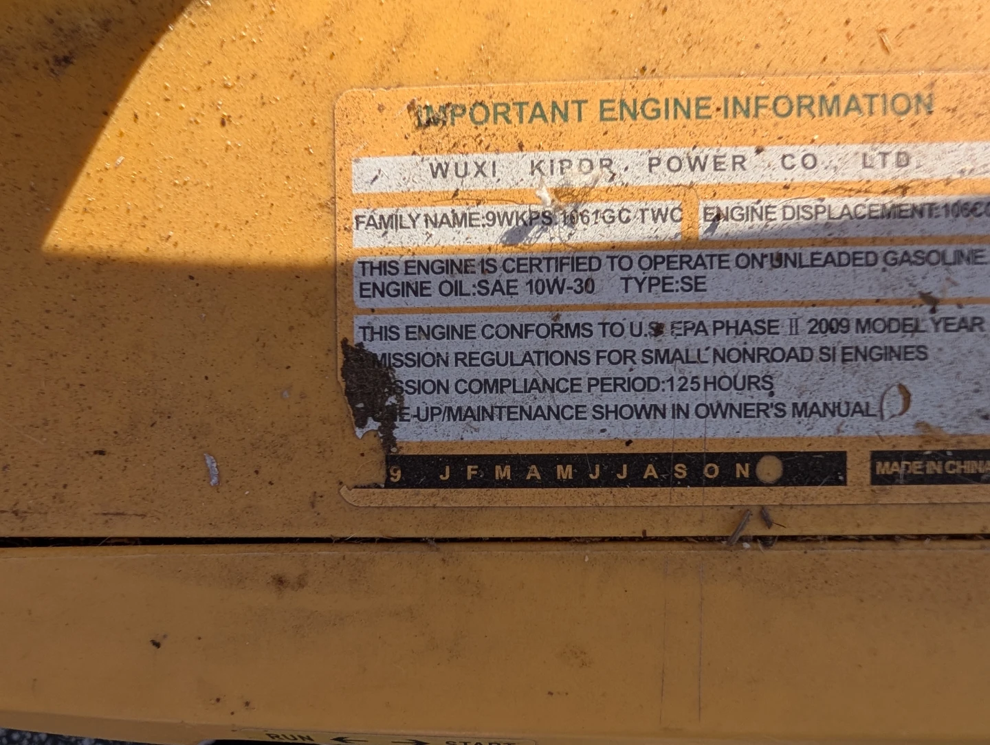Wuxi Kipor Power Generator - photo 3