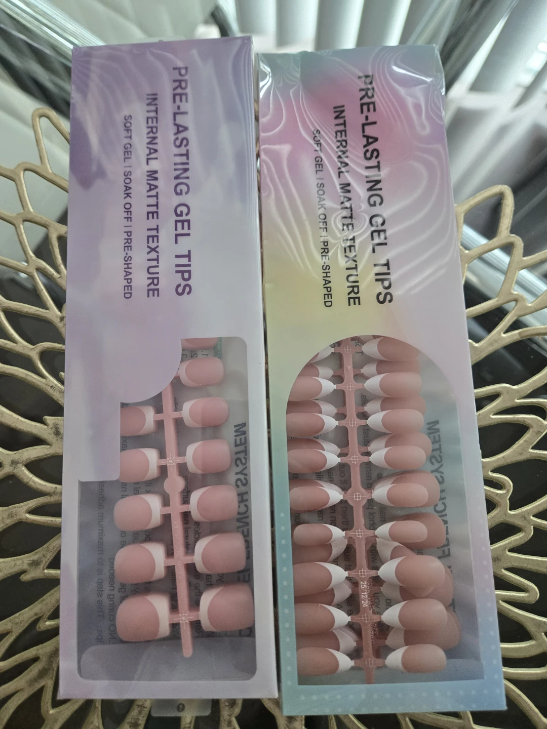 Two sets of Pre-Lasting Gel Tips