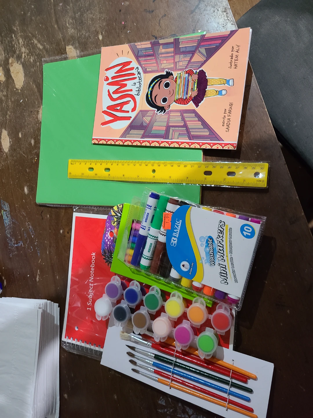 Free children's school/art supplies