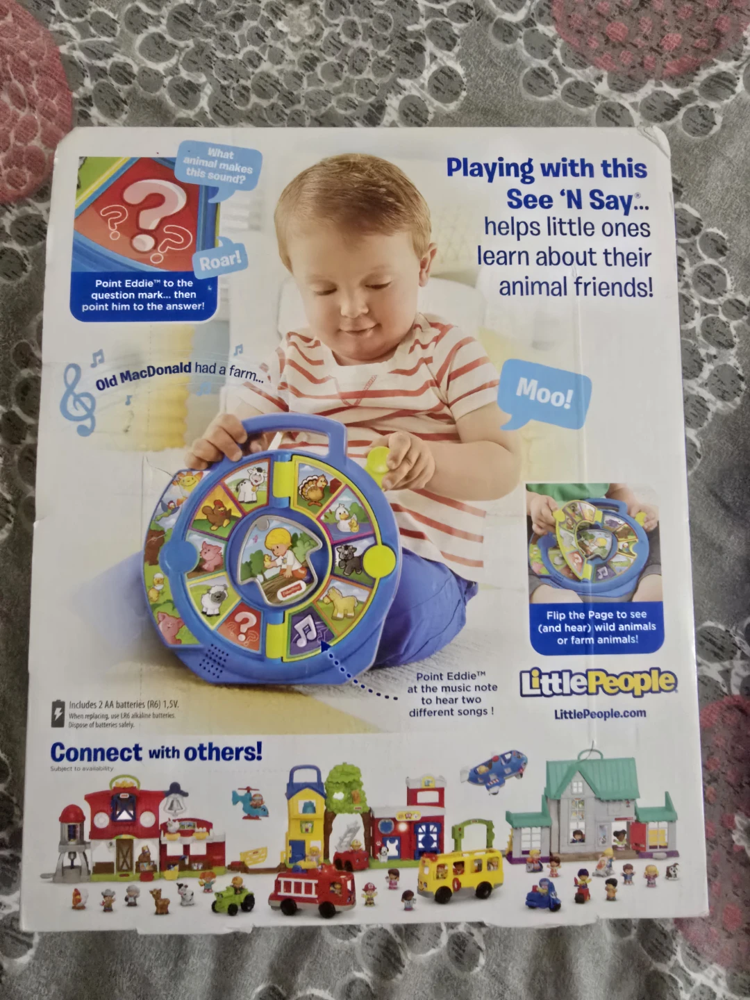 🏈 Fisher-Price Little People See N' Say - photo 2