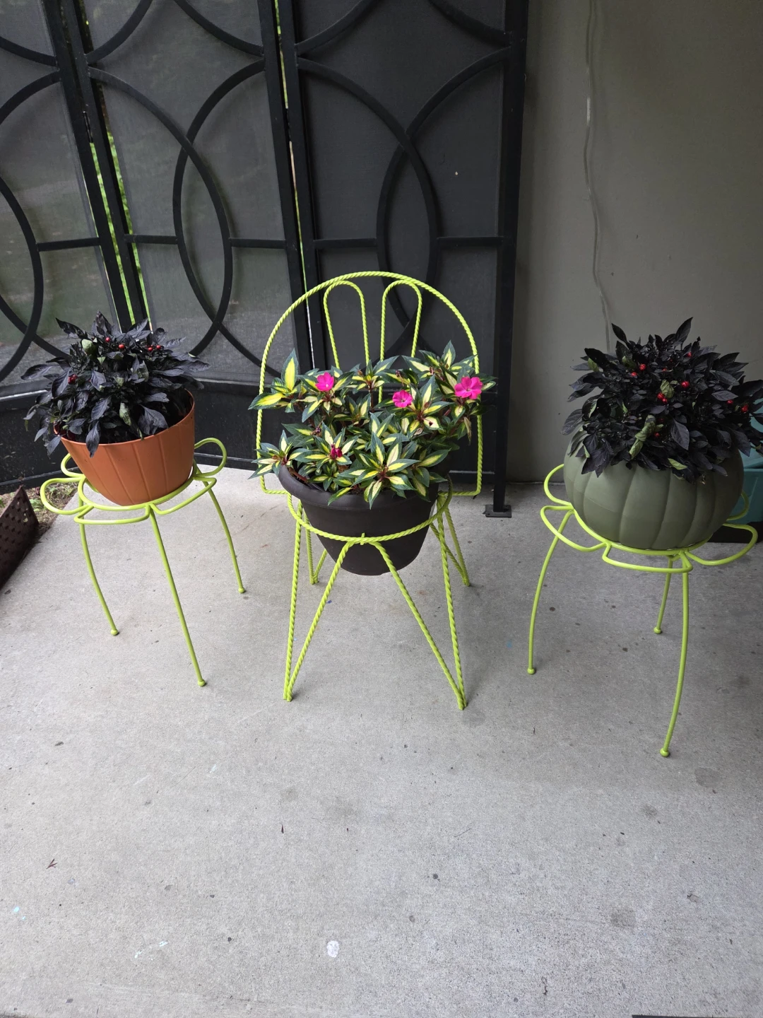 Unique Vibrant Keylime 3pc Planter Set - photo 2