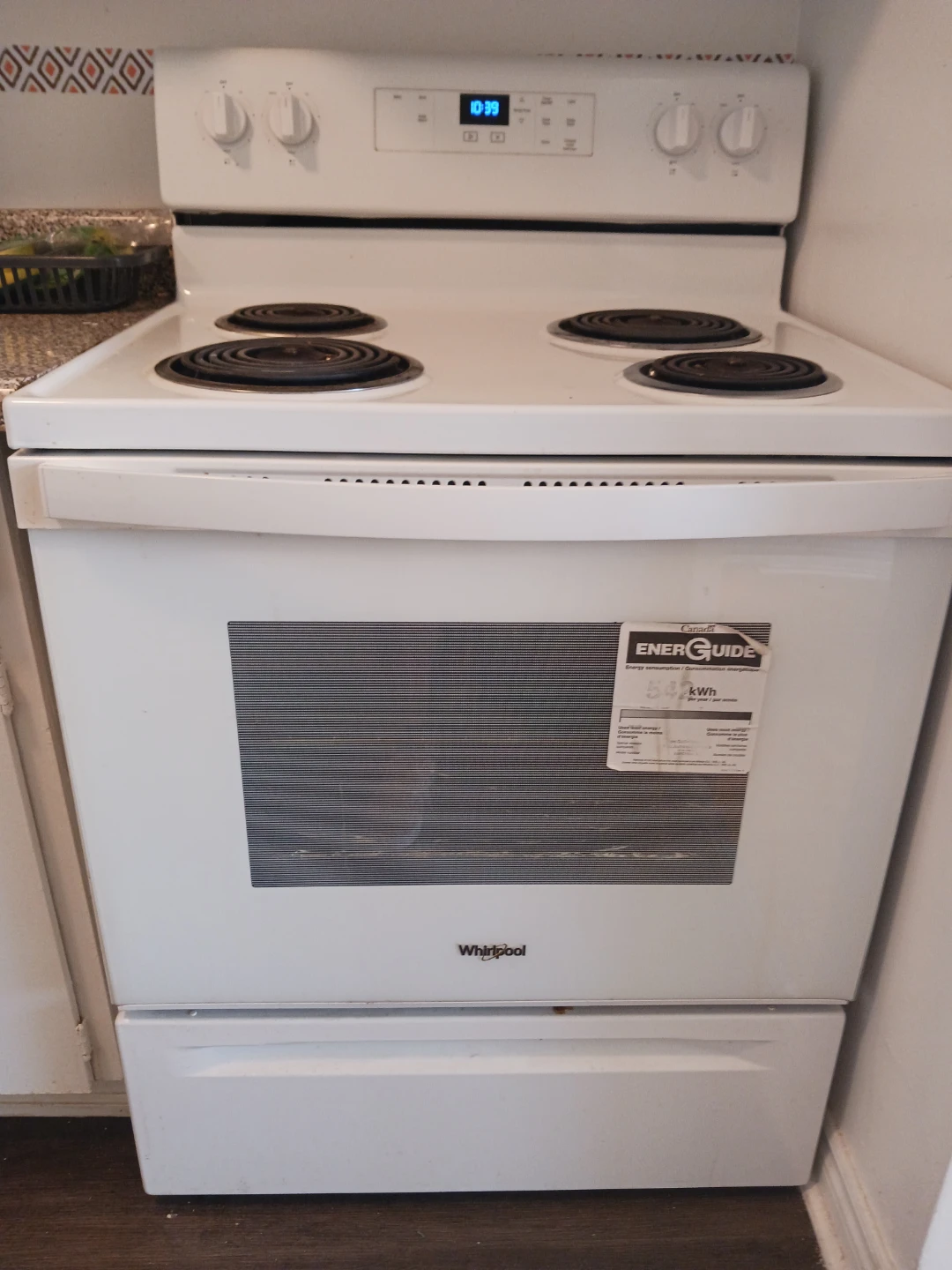 Whirlpool Electric Range - White