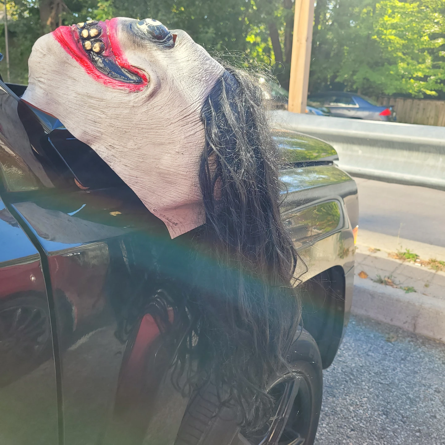 Creepy Halloween Full Head Mask - photo 2