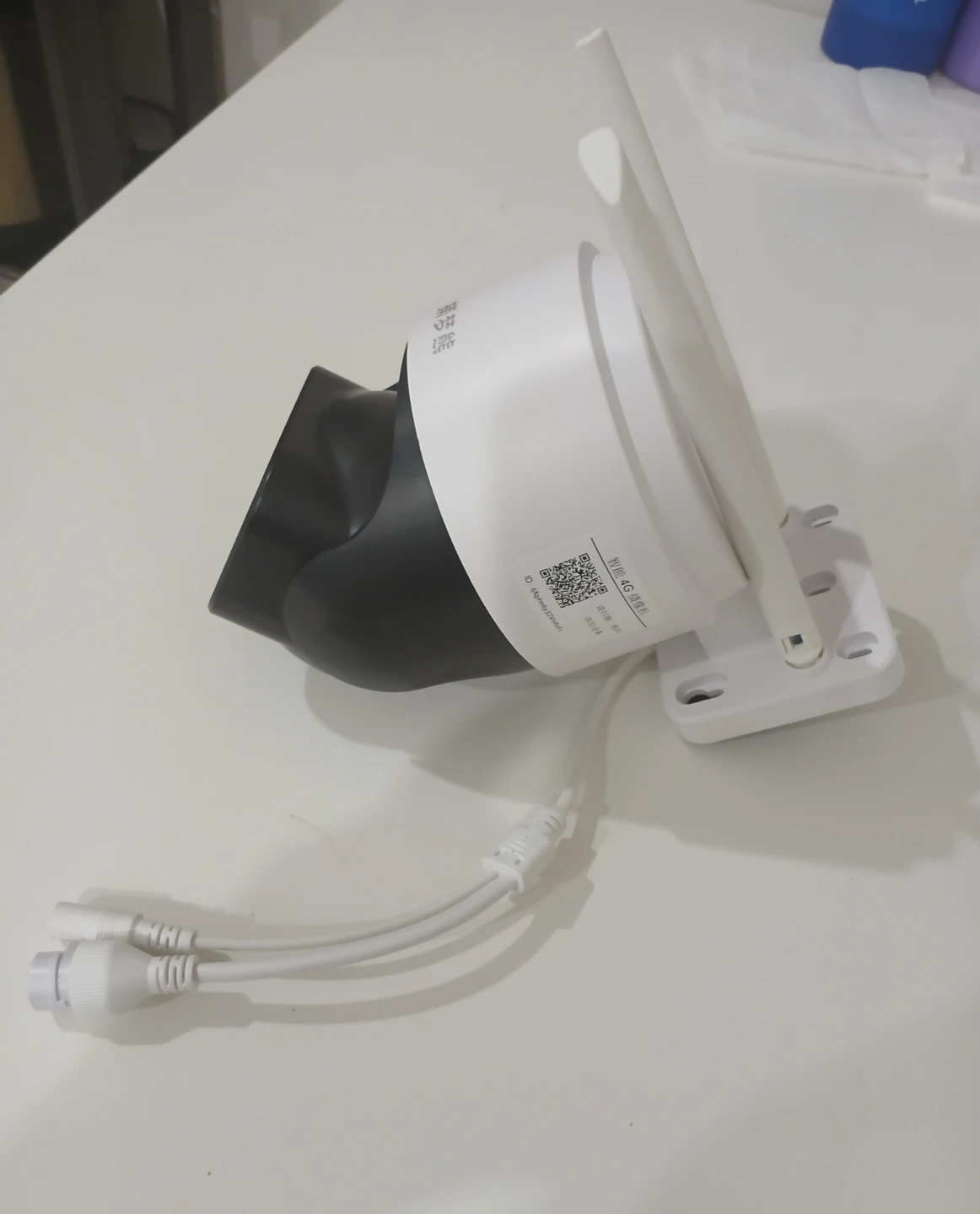 White Outdoor Security Camera - photo 2