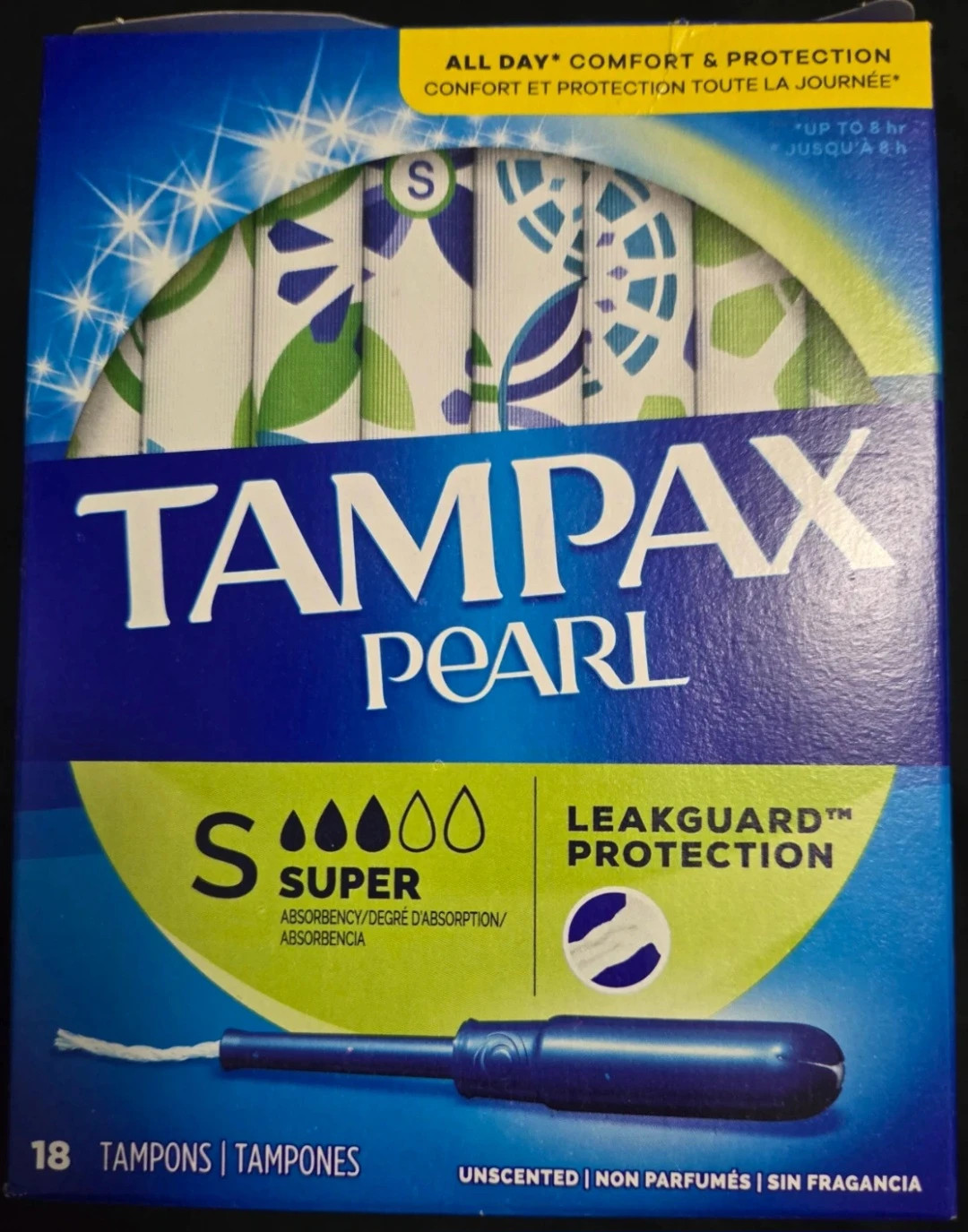 Tampax pocket super Tampons(18 Tampons)