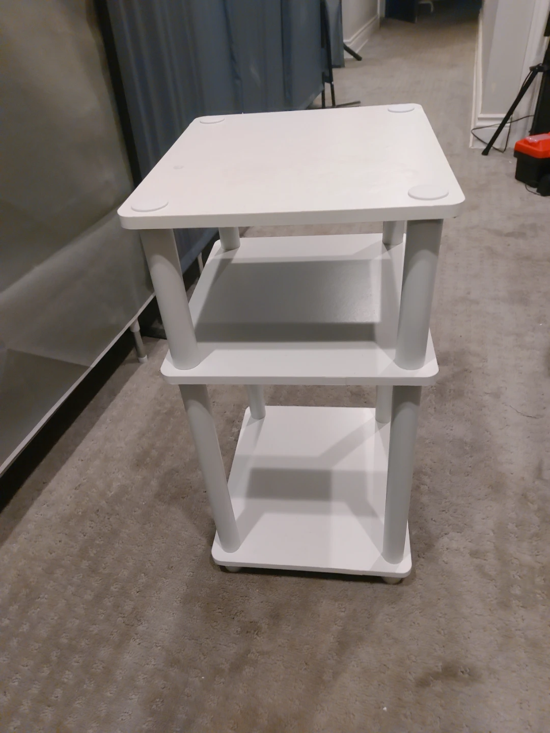 White 3-Tier Small Shelf Stand - photo 3