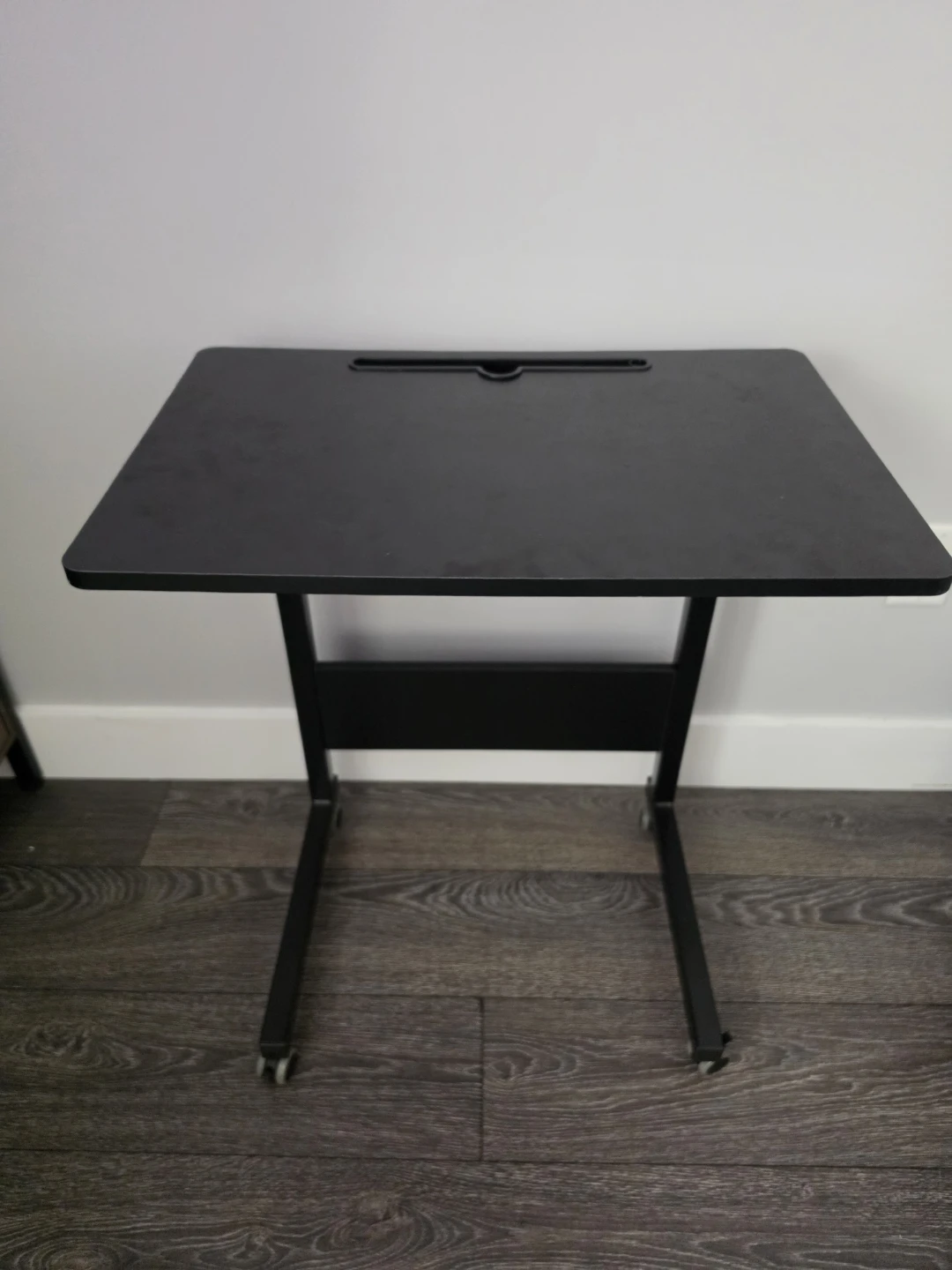 Black Rolling Laptop Desk - photo 2