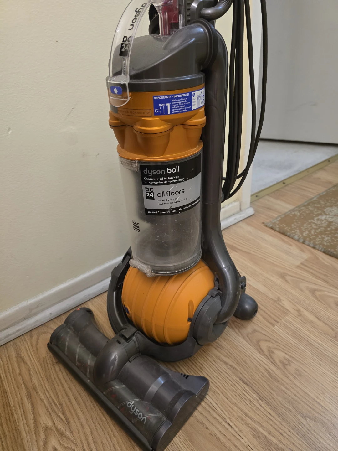 Dyson Ball DC24 All Floors Upright Vacuum - photo 2