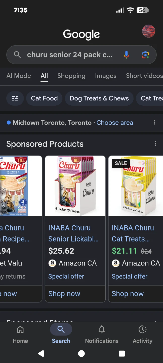 24xChuru Senior 10+ Cat Treats Tuna with Salmon - photo 5