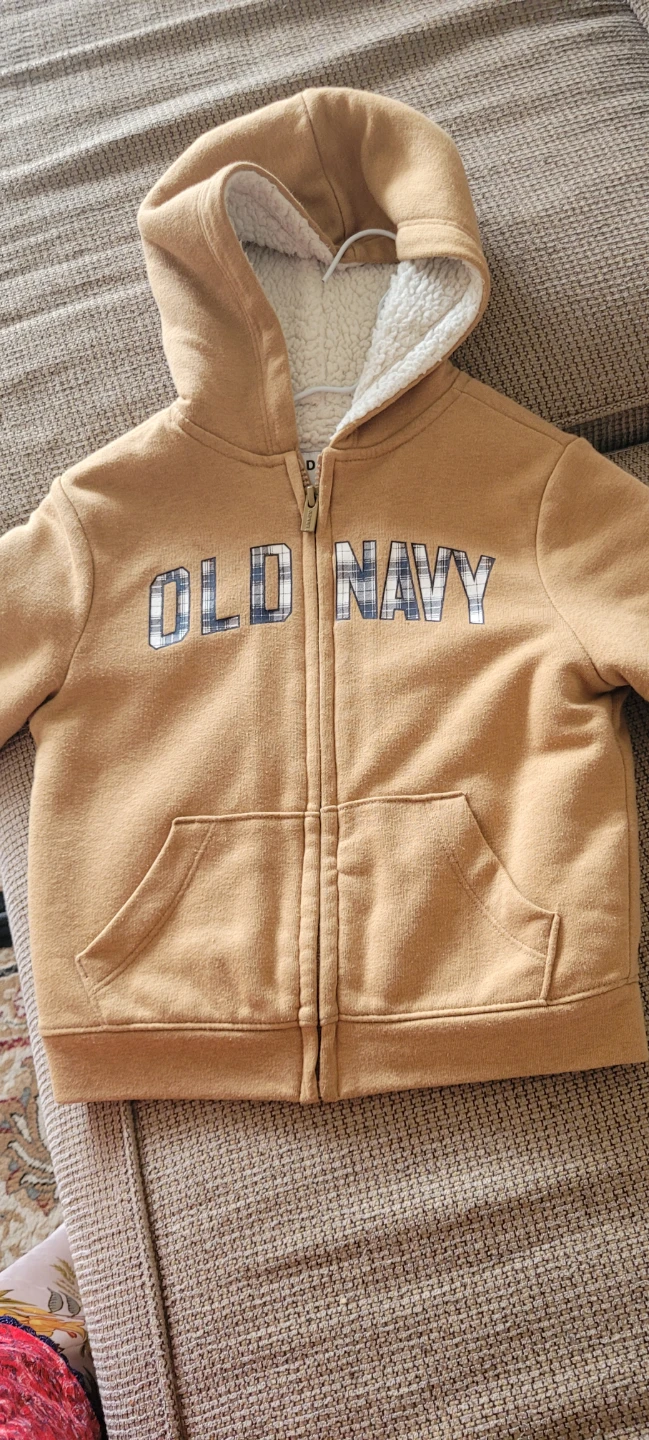 Old Navy Sherpa Lined Hoodie - 3T