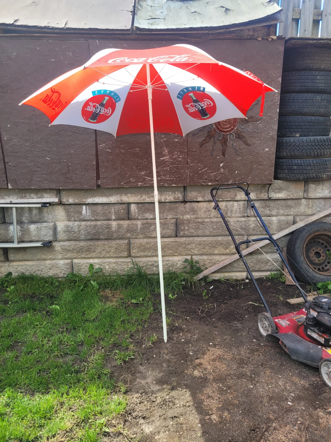 Coca-Cola Brand Patio/Beach Outdoor Umbrella Sun Shade