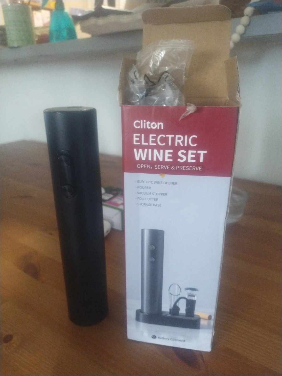 Cliton Electric Wine Set
