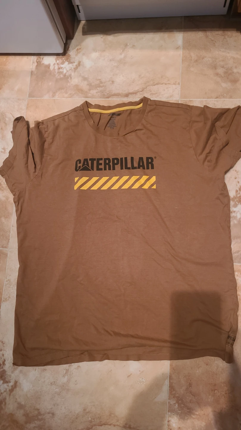 Caterpillar T-Shirt Brown Extra Large