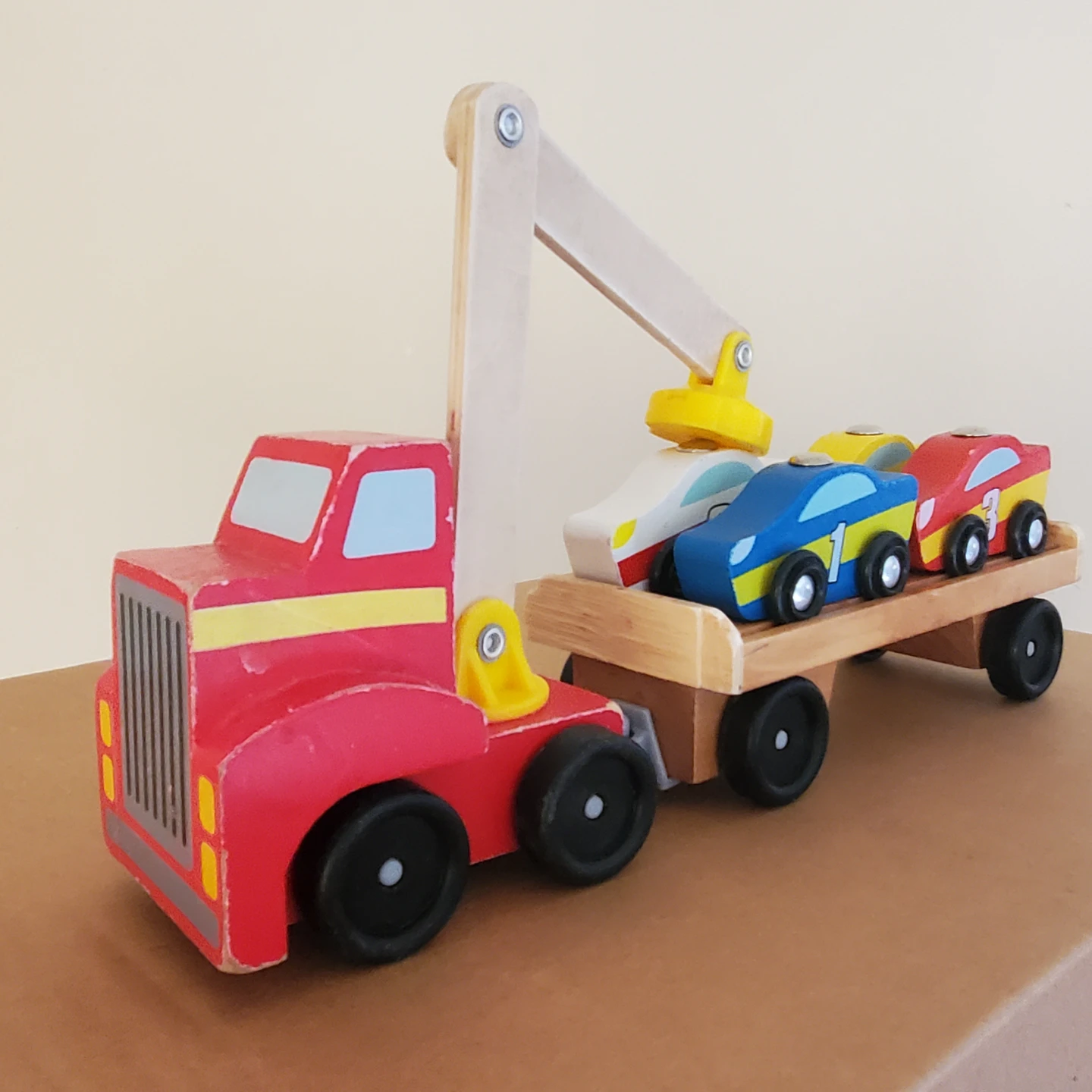 Car Loader Transport Crane Truck - Melissa and Doug Toy